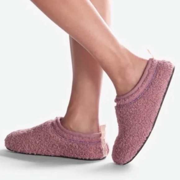 Bombas Shoes - Bombas Sunday Slippers Sherpa Mauve Size 9